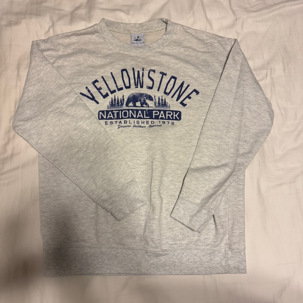 Yellowstone national park sweatshirt